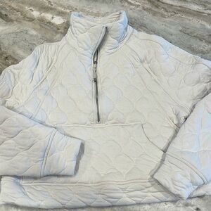 Lululemon oversized quilted scuba quarter zip